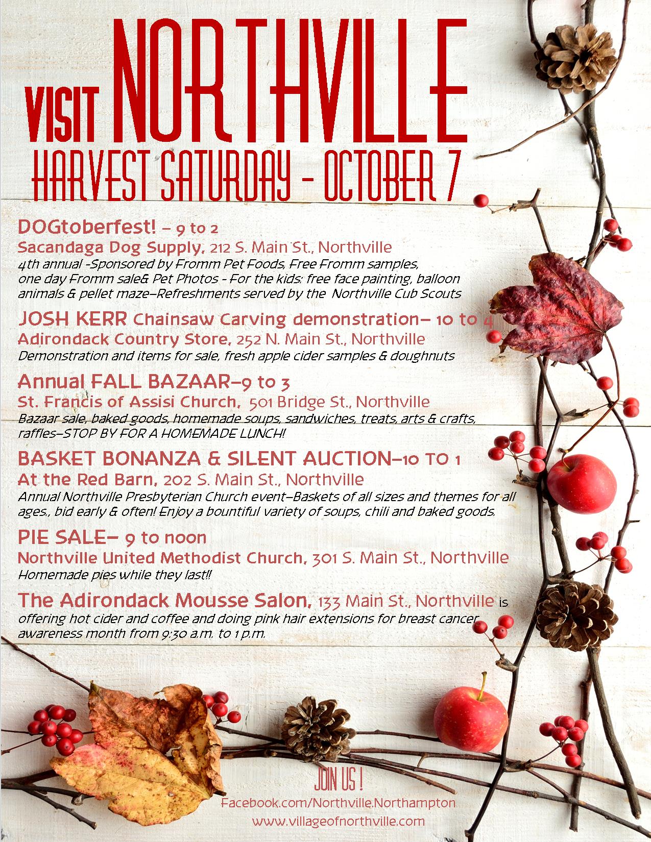 Village of Northville, New York » Harvest Saturday